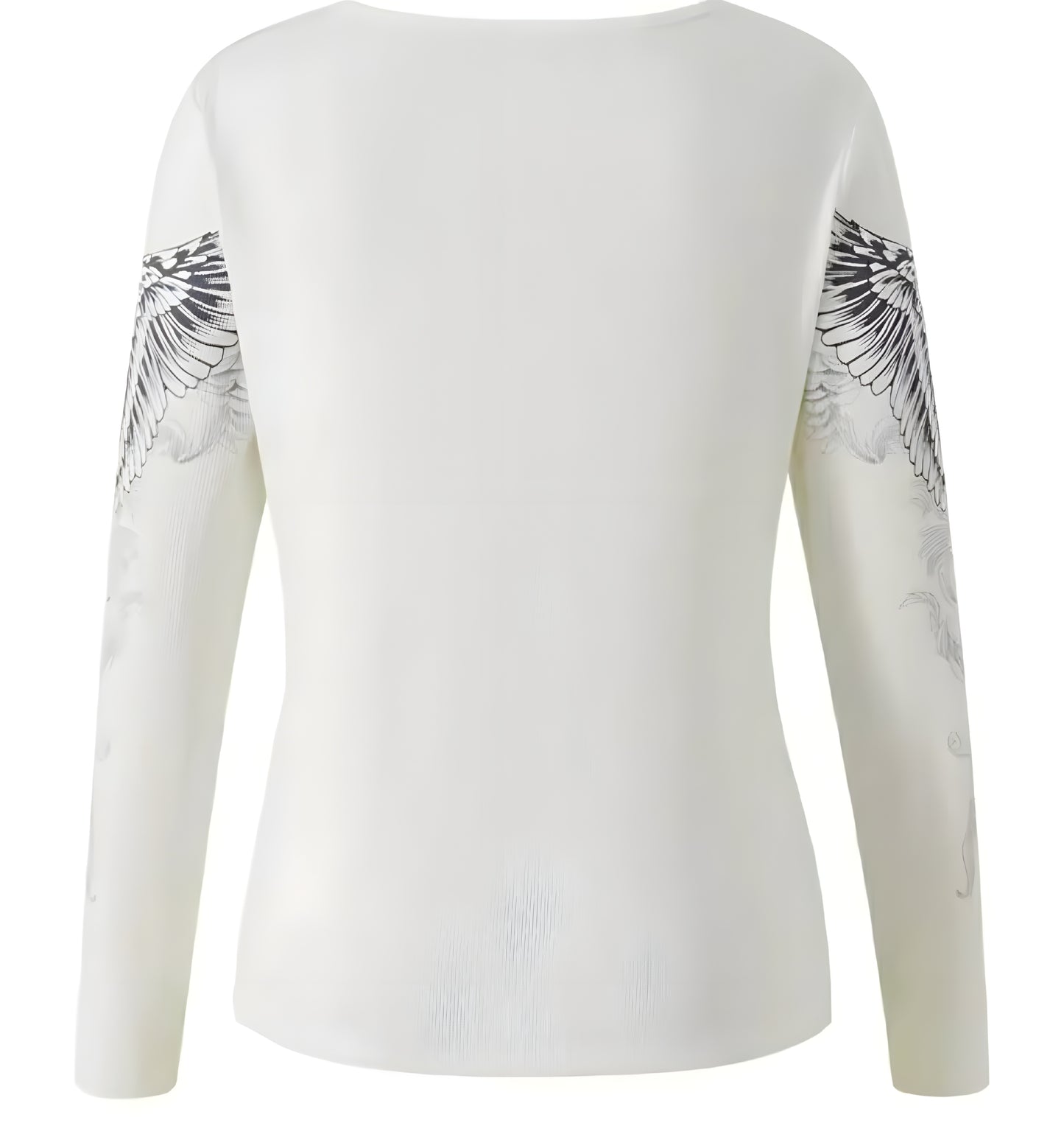 Cross wings long sleeve shirt
