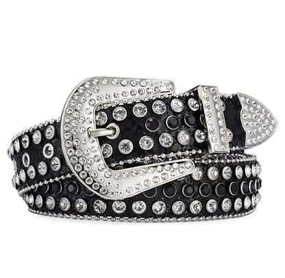 Rhinestone bling belt